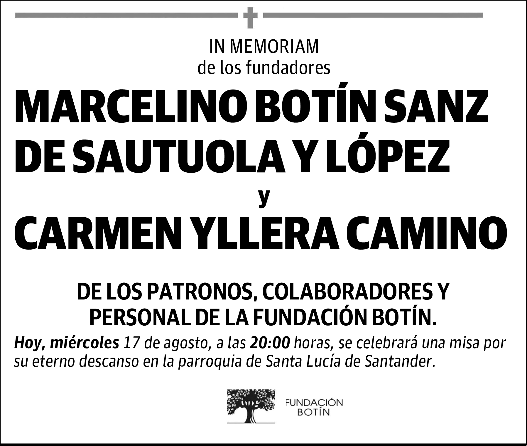 MARCELINO BOTÍN SANZ DE SAUTUOLA Y LÓPEZ