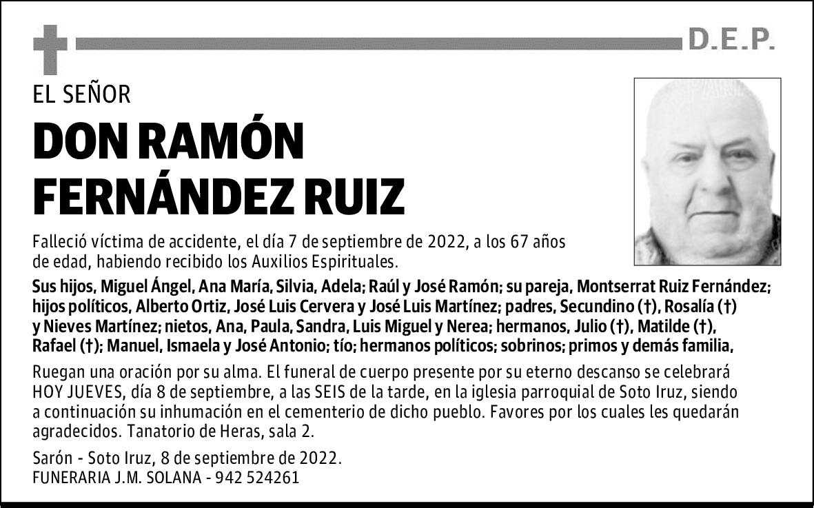 DON RAMÓN FERNÁNDEZ RUIZ