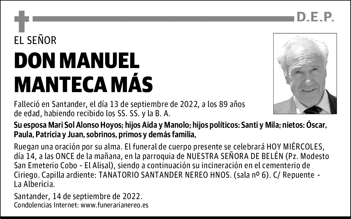 DON MANUEL MANTECA MÁS