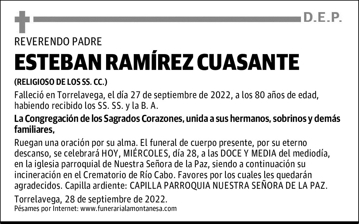 ESTEBAN RAMÍREZ CUASANTE