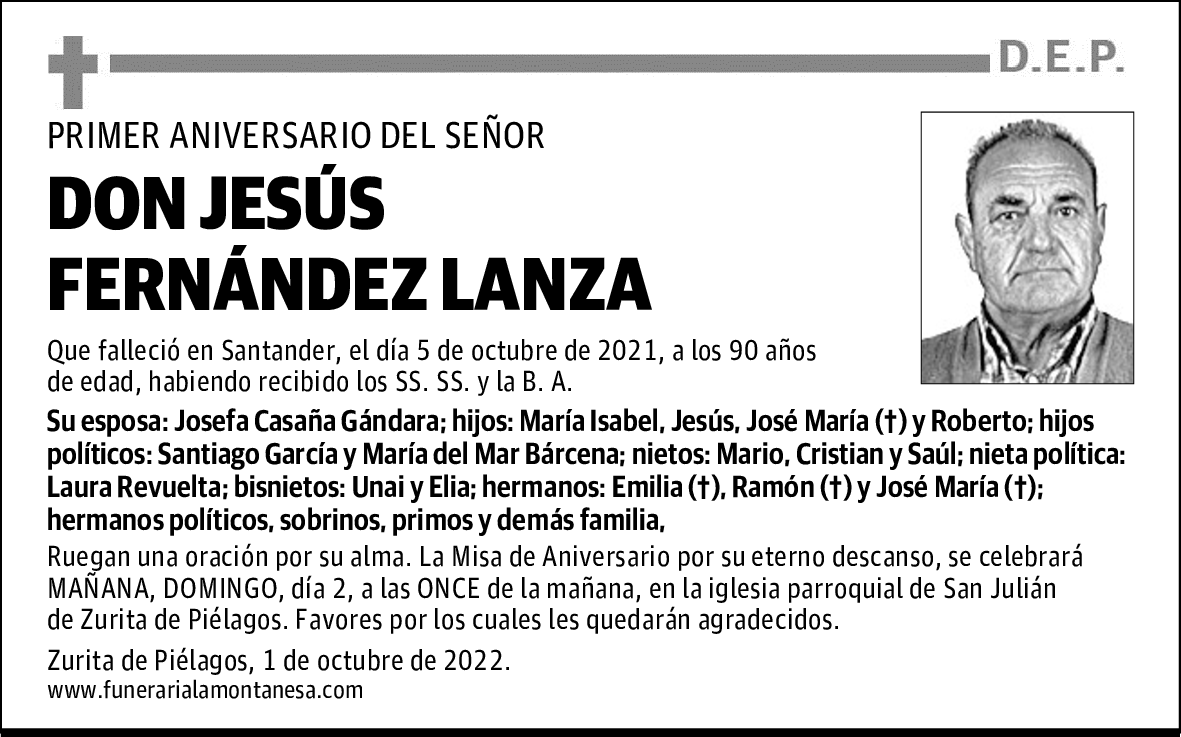 DON JESÚS FERNÁNDEZ LANZA