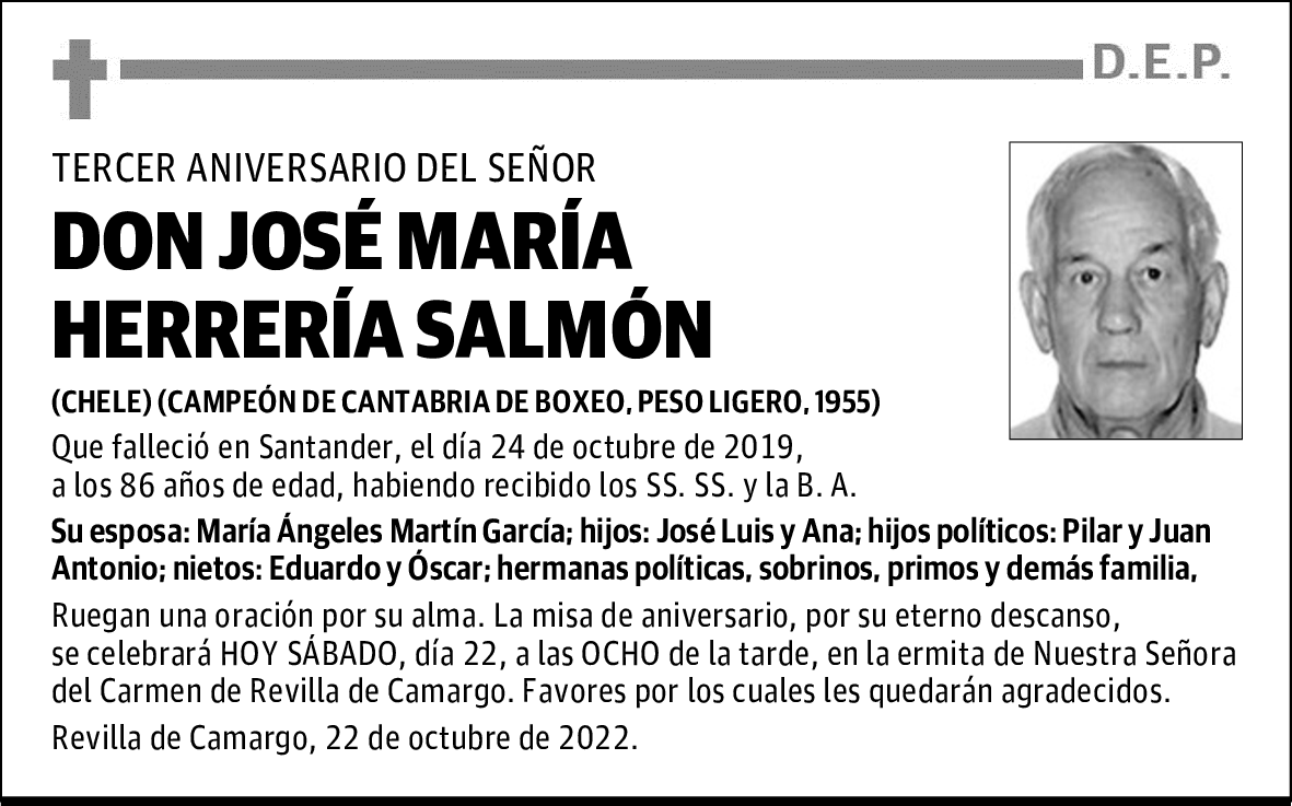DON JOSÉ MARÍA HERRERÍA SALMÓN