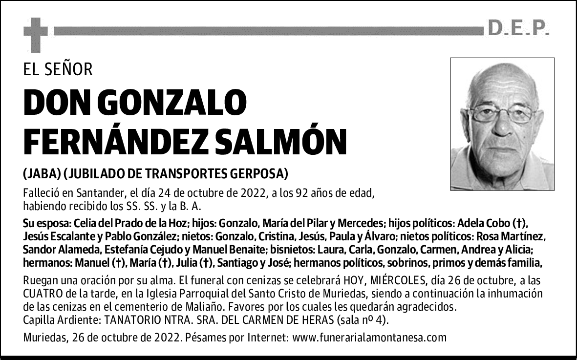 DON GONZALO FERNÁNDEZ SALMÓN