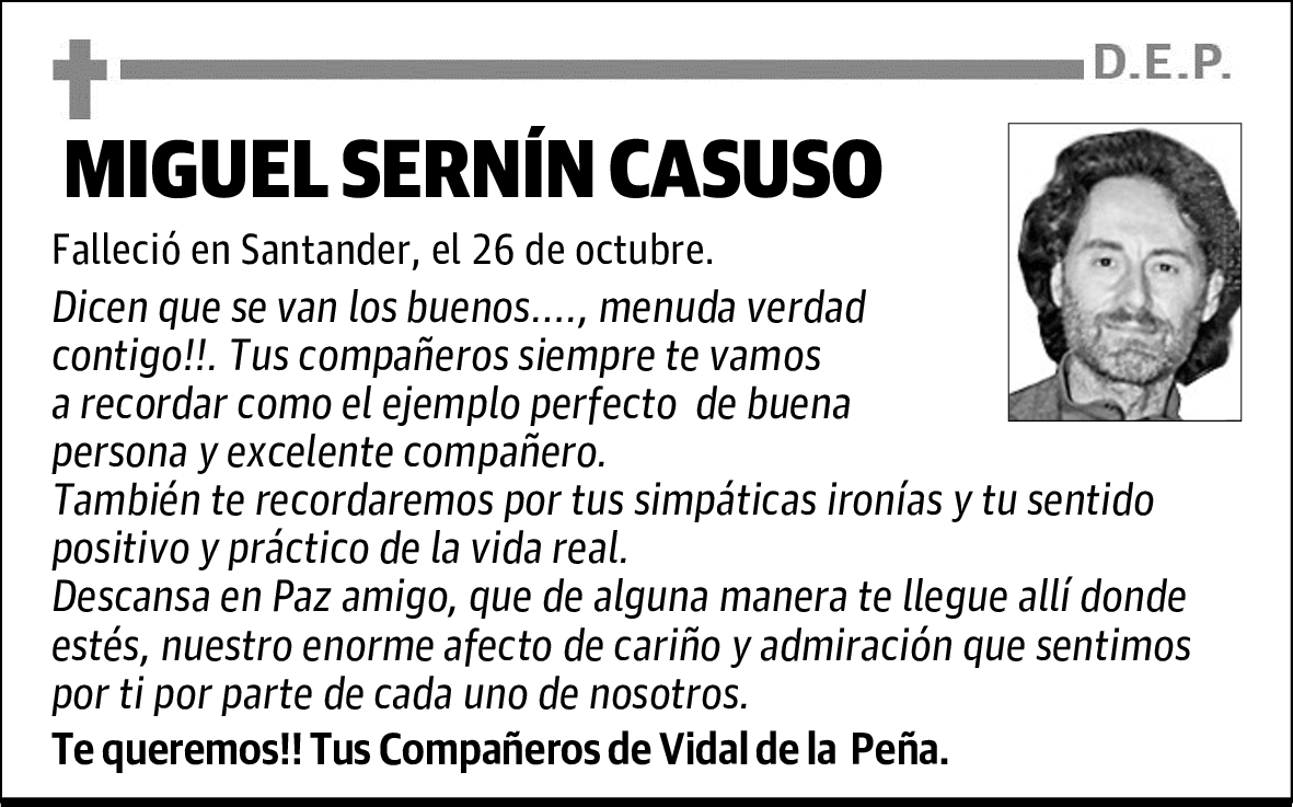 MIGUEL SERNÍIN CASUSO