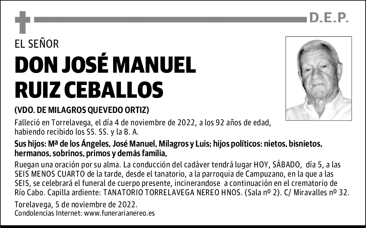 DON JOSÉ MANUEL RUIZ CEBALLOS