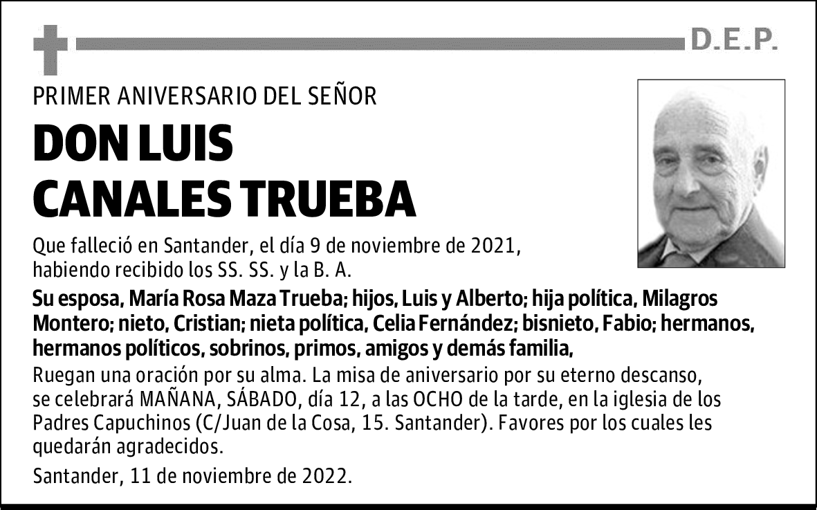 DON LUIS CANALES TRUEBA