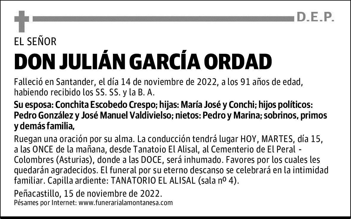 DON JULIÁN GARCÍA ORDAD