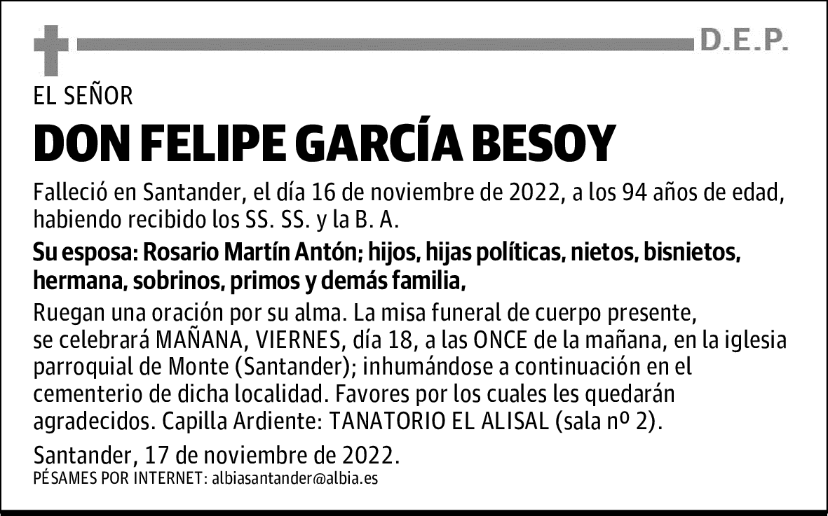 DON FELIPE GARCÍA BESOY