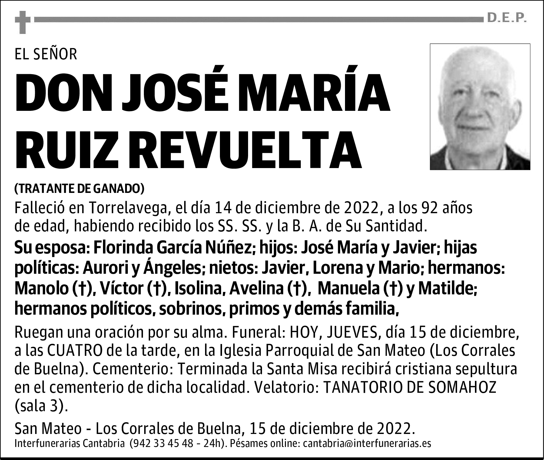 DON JOSÉ MARÍA RUIZ REVUELTA