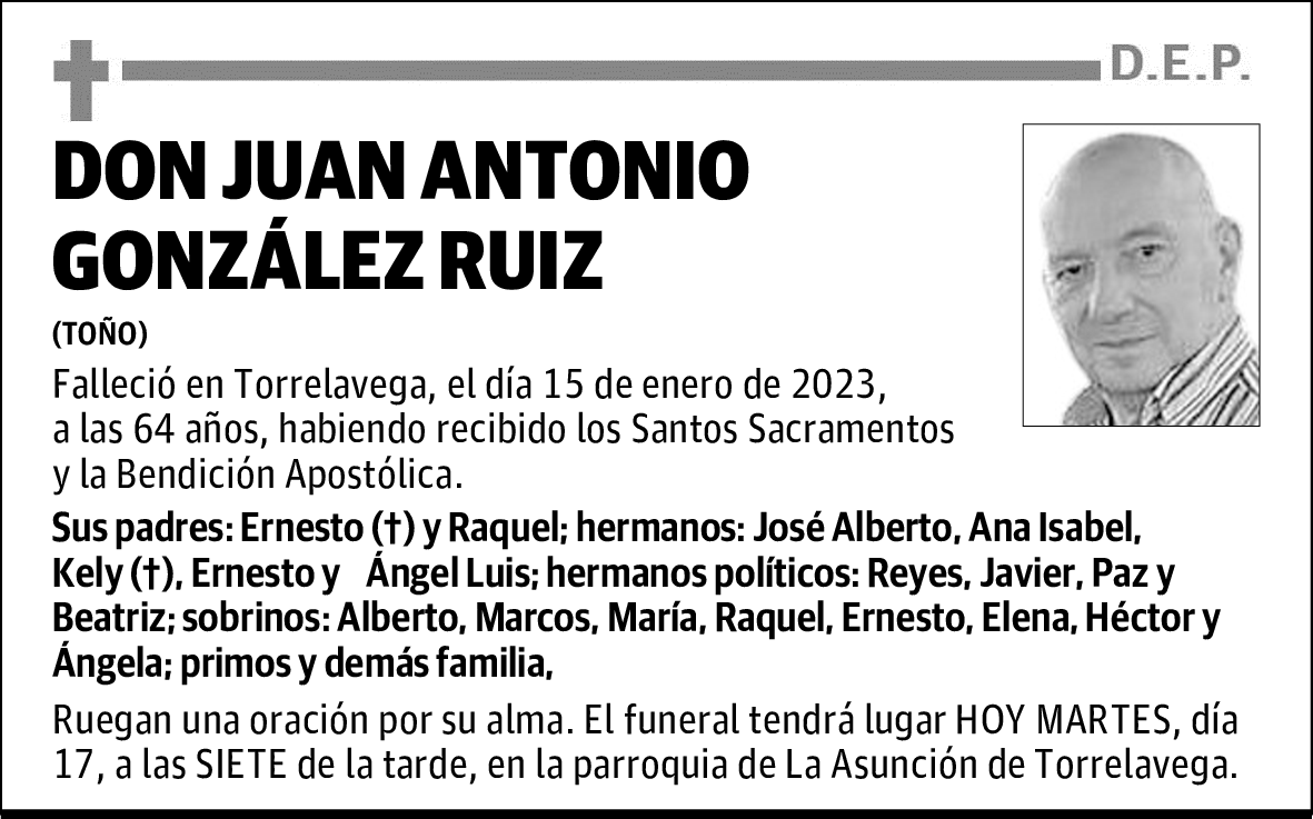 DON JUAN ANTONIO GONZÁLEZ RUIZ