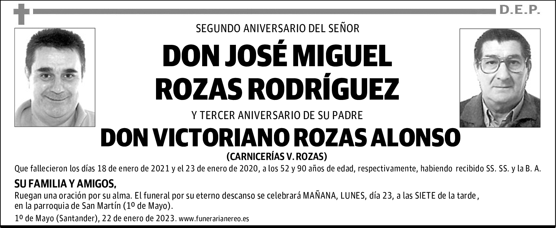 DON JOSÉ MIGUEL ROZAS RODRÍGUEZ