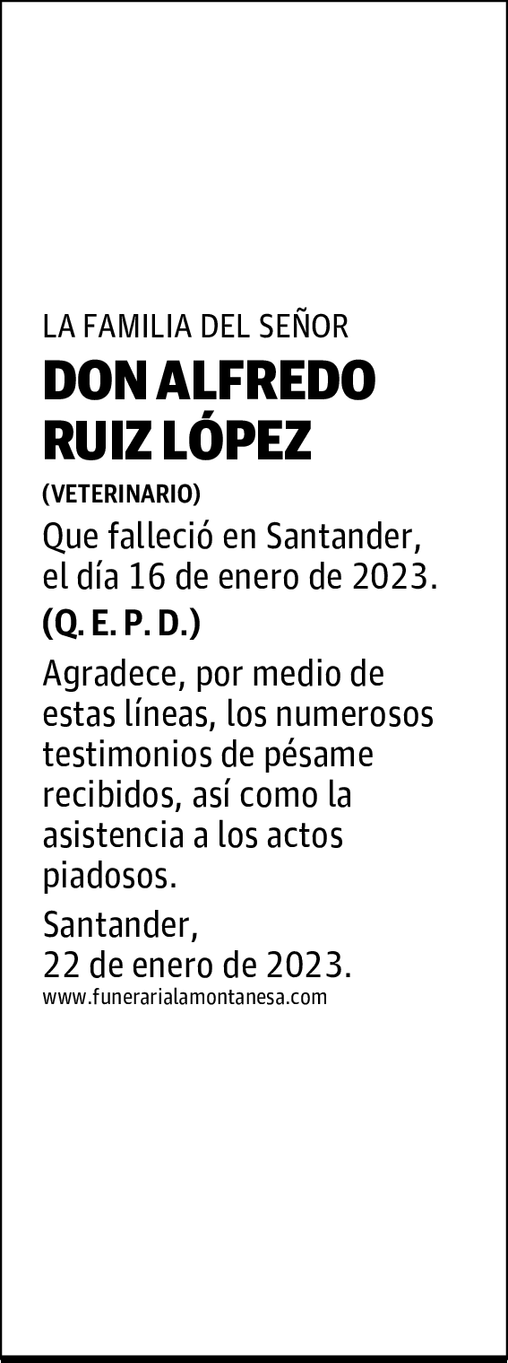 DON ALFREDO RUIZ LÓPEZ