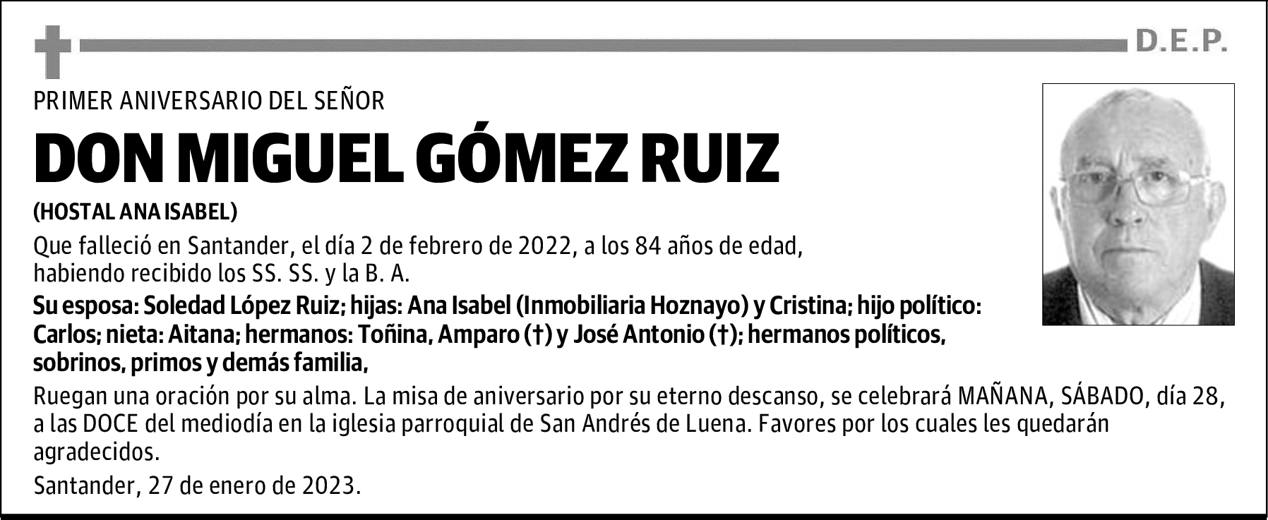 DON MIGUEL GÓMEZ RUIZ