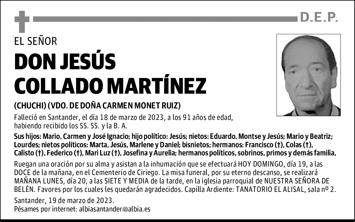 DON JESÚS COLLADO MARTÍNEZ