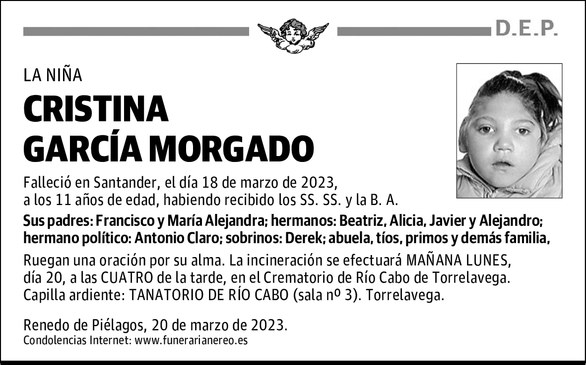 CRISTINA GARCÍA MORGADO