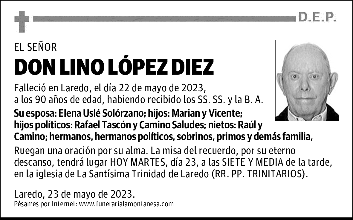 DON LINO LÓPEZ DIEZ