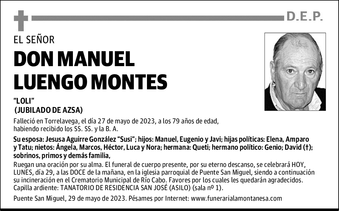 DON MANUEL LUENGO MONTES