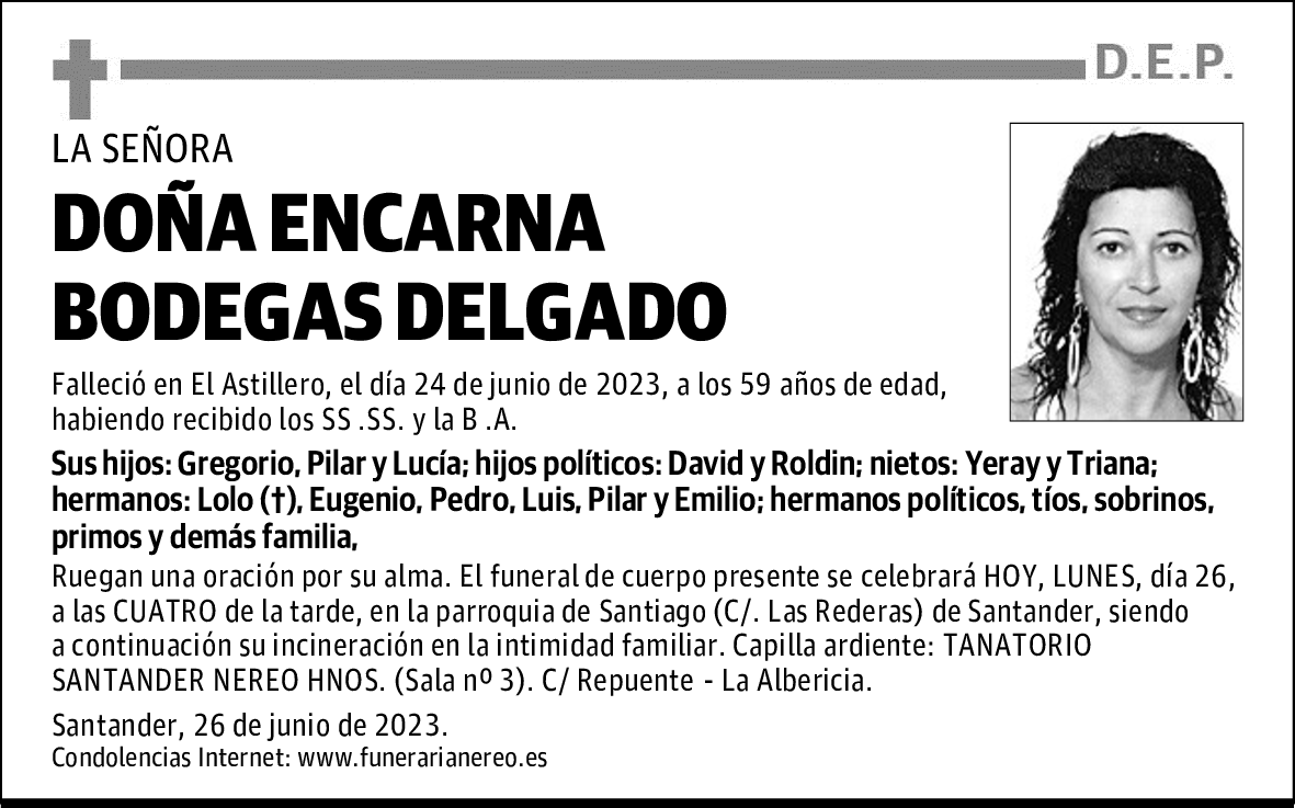 DOÑA ENCARNA BODEGAS DELGADO