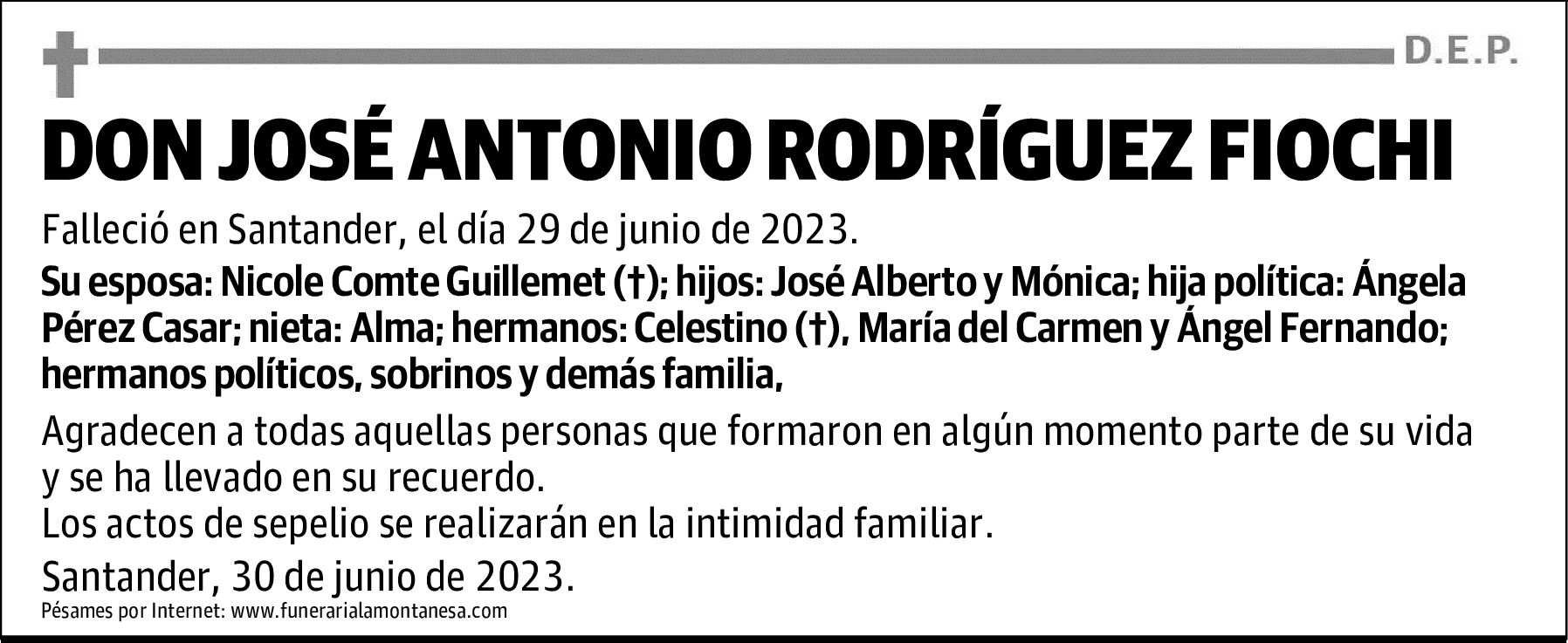 DON JOSÉ ANTONIO RODRÍGUEZ FIOCHI