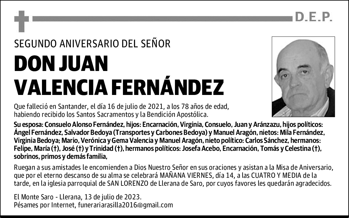 Don Juan Valencia Fernández