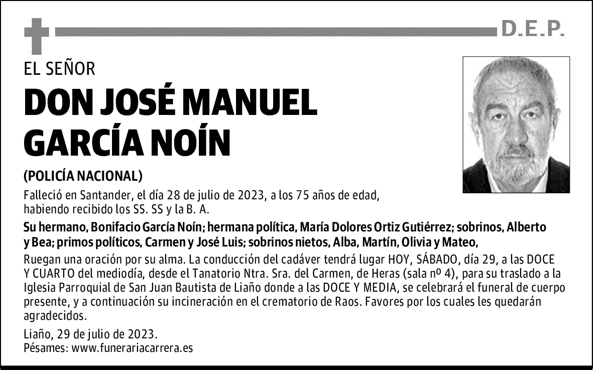 DON JOSÉ MANUEL GARCÍA NOÍN