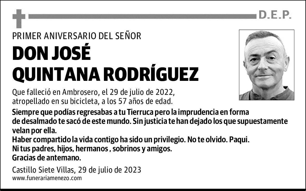 DON JOSÉ QUINTANA RODRÍGUEZ