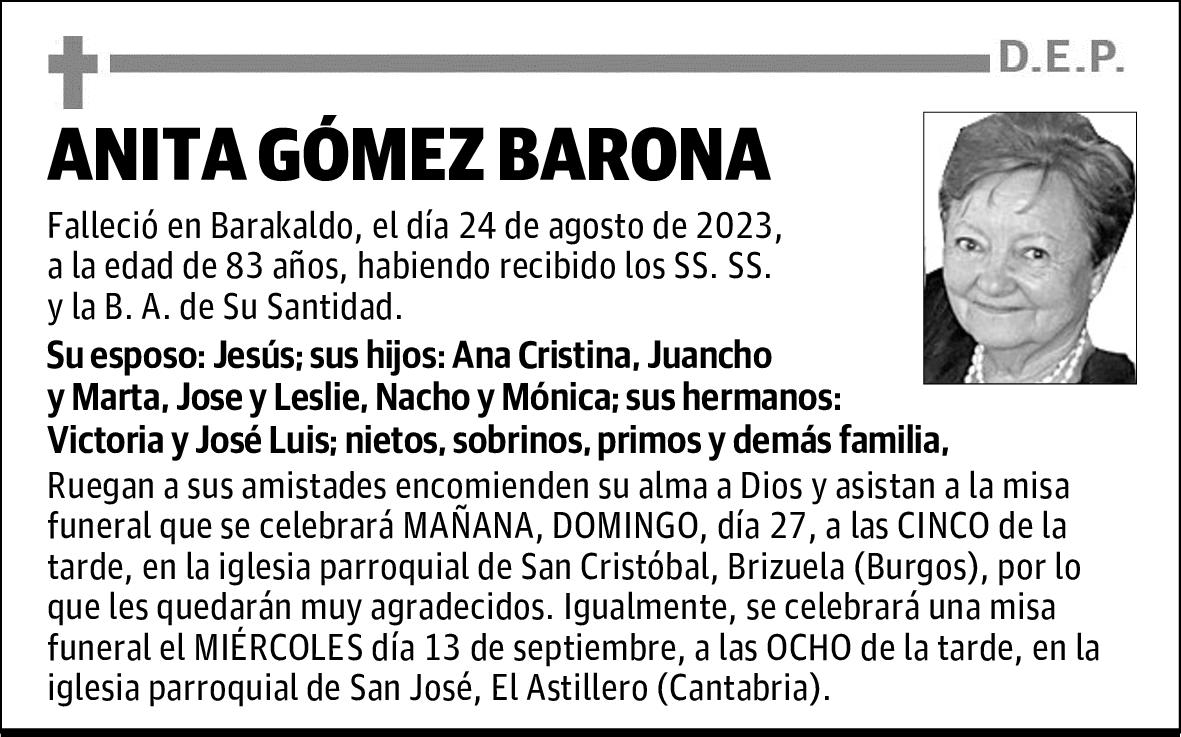 ANITA GÓMEZ BARONA