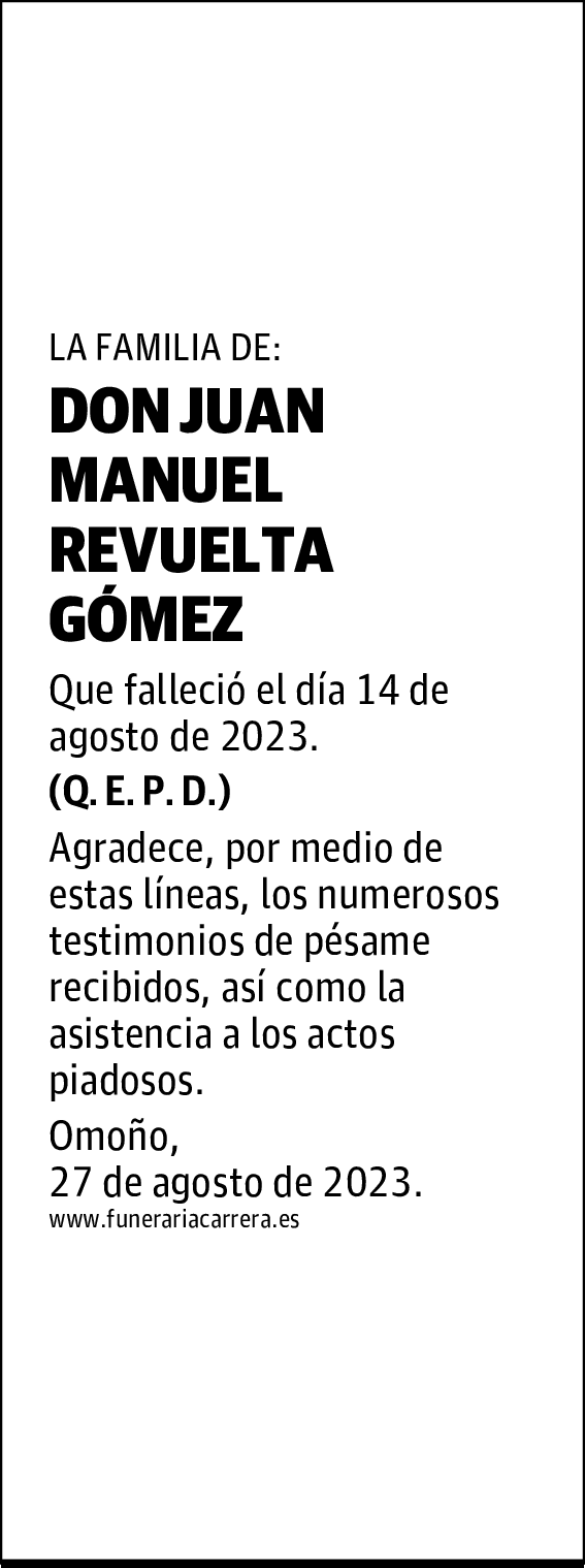 DON JUAN MANUEL REVUELTA GÓMEZ