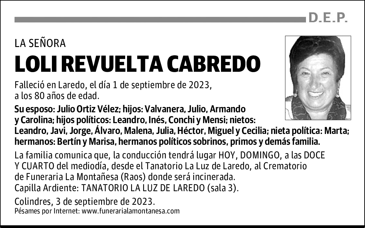 LOLI REVUELTA CABREDO