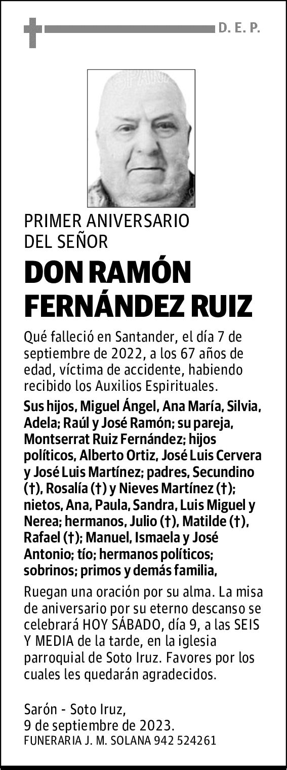 DON RAMÓN FERNÁNDEZ RUIZ