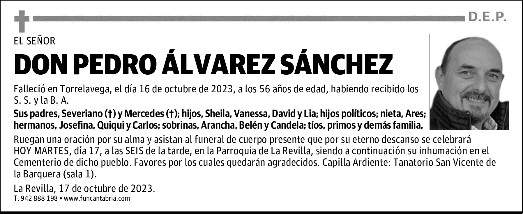 DON PEDRO ÁLVAREZ SÁNCHEZ