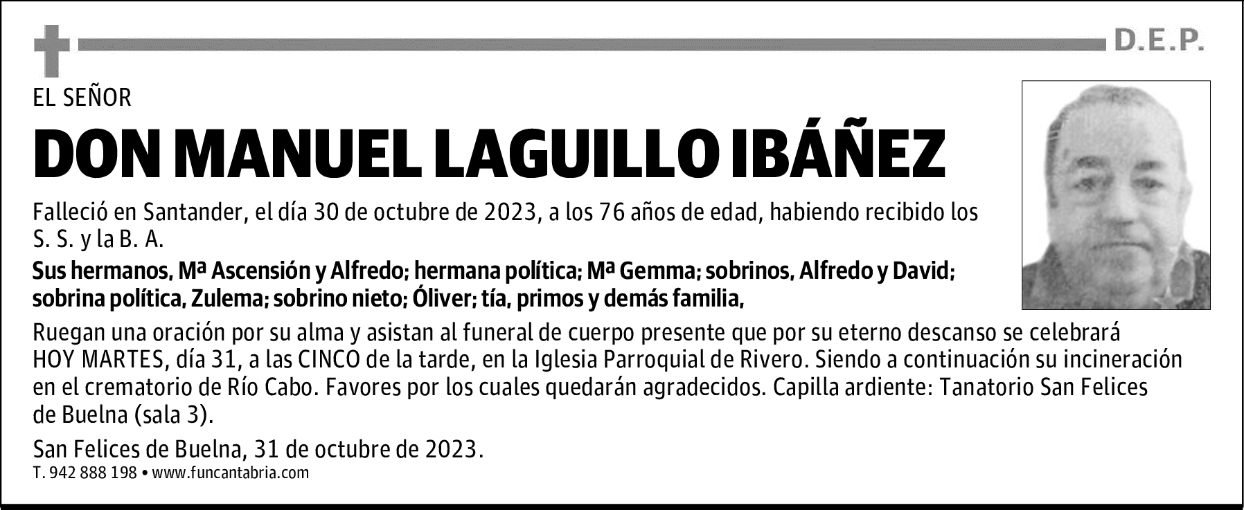 DON MANUEL LAGUILLO IBÁÑEZ