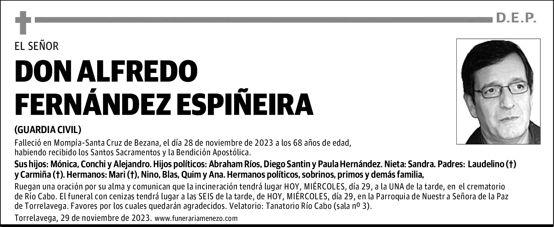 DON ALFREDO FERNÁNDEZ ESPIÑEIRA