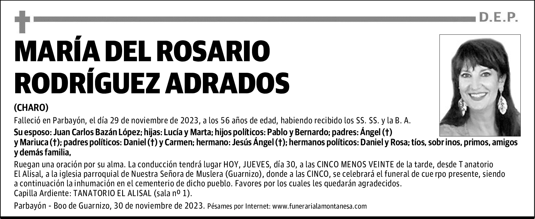 MARÍA DEL ROSARIO RODRÍGUEZ ADRADOS