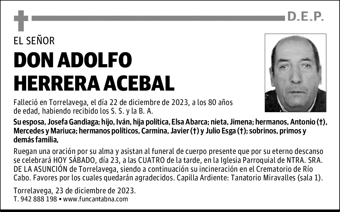 DON ADOLFO HERRERA ACEBAL