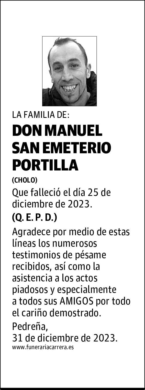 DON MANUEL SAN EMETERIO PORTILLA