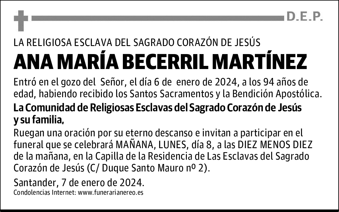 ANA MARÍA BECERRIL MARTÍNEZ