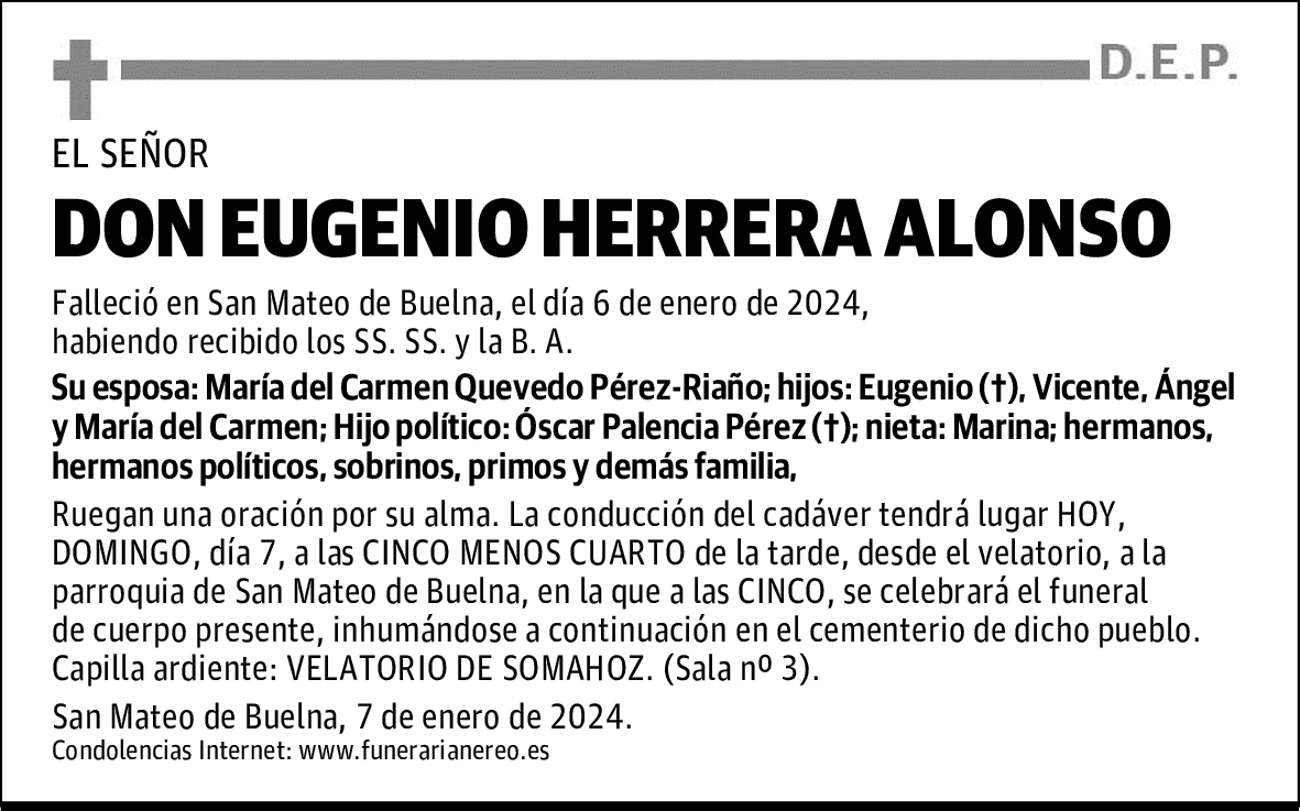 DON EUGENIO HERRERA ALONSO