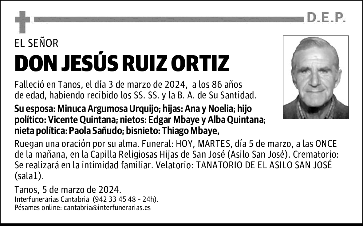 DON JESÚS RUIZ ORTIZ