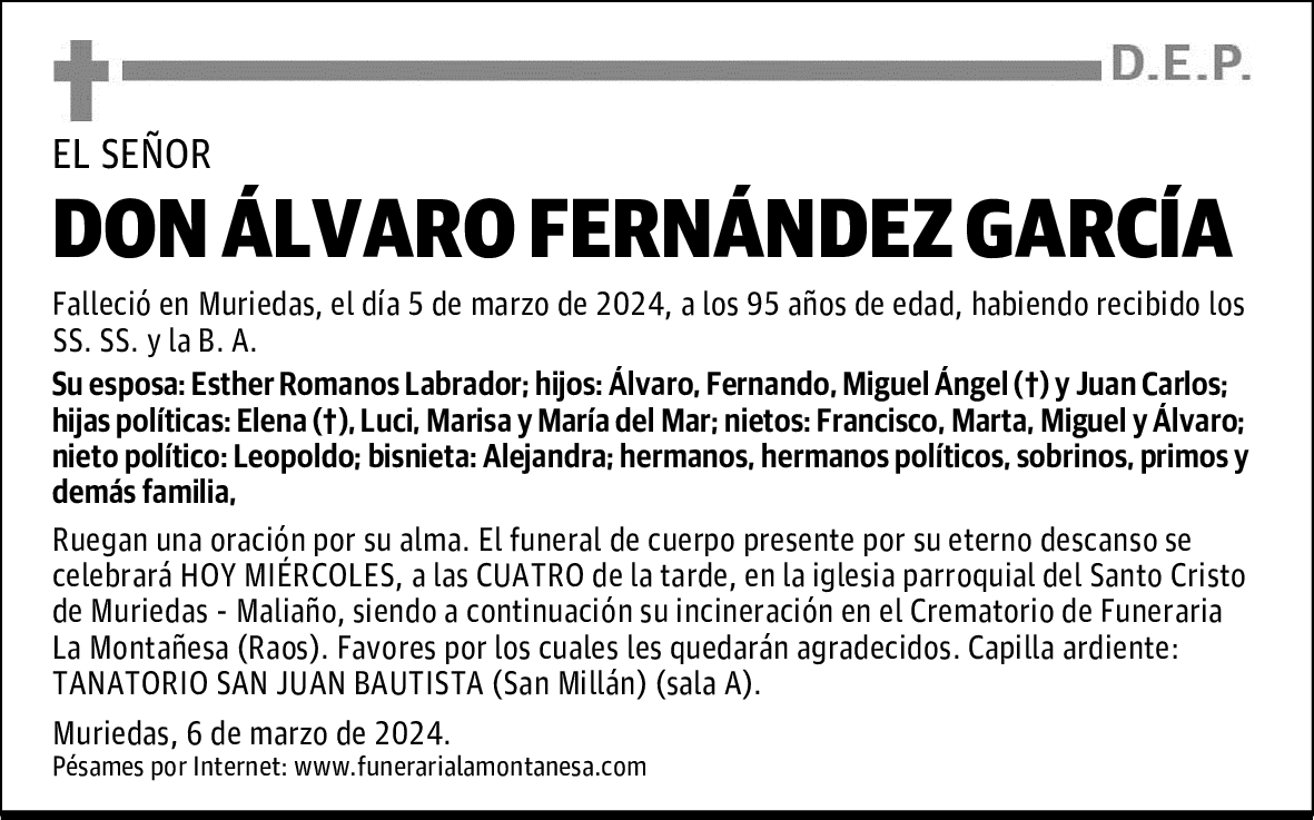 DON ÁLVARO FERNÁNDEZ GARCÍA