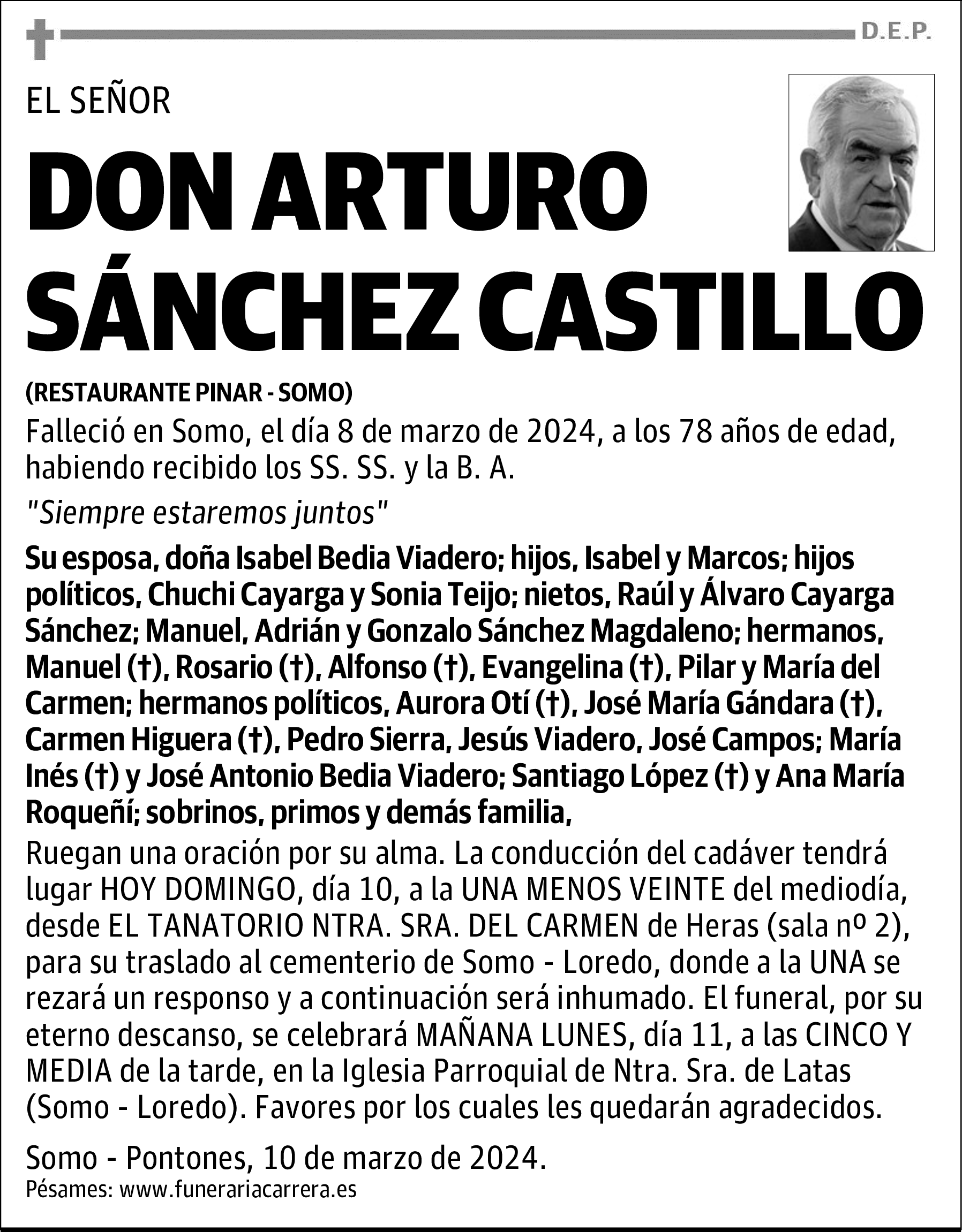 DON ARTURO SÁNCHEZ CASTILLO
