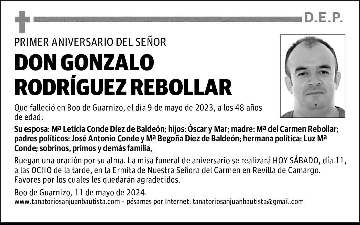 DON GONZALO RODRÍGUEZ REBOLLAR