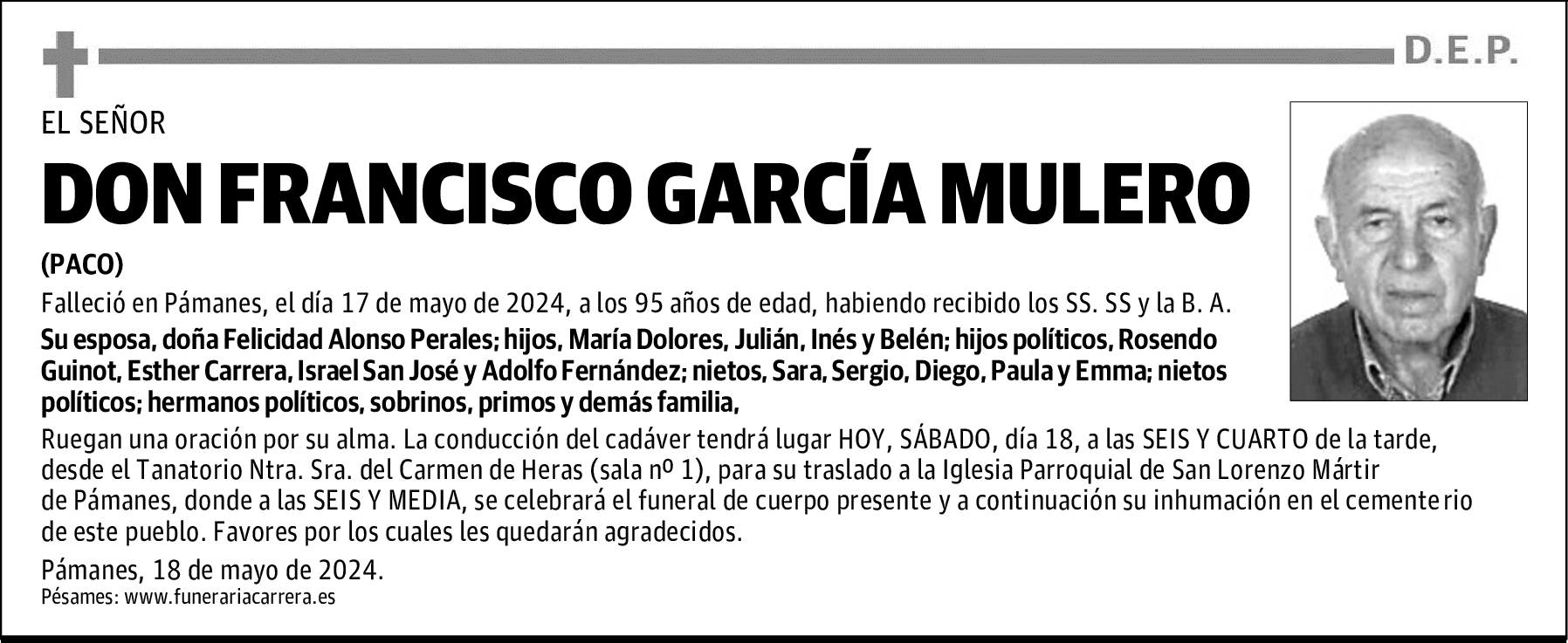 DON FRANCISCO GARCÍA MULERO