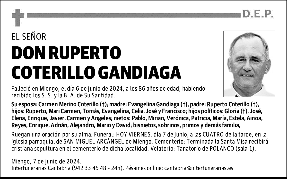DON RUPERTO COTERILLO GANDIAGA