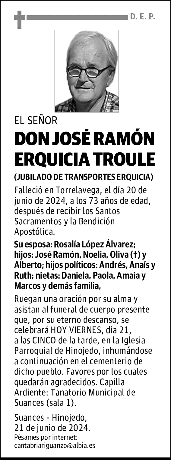 DON JOSÉ RAMÓN ERQUICIA TROULE