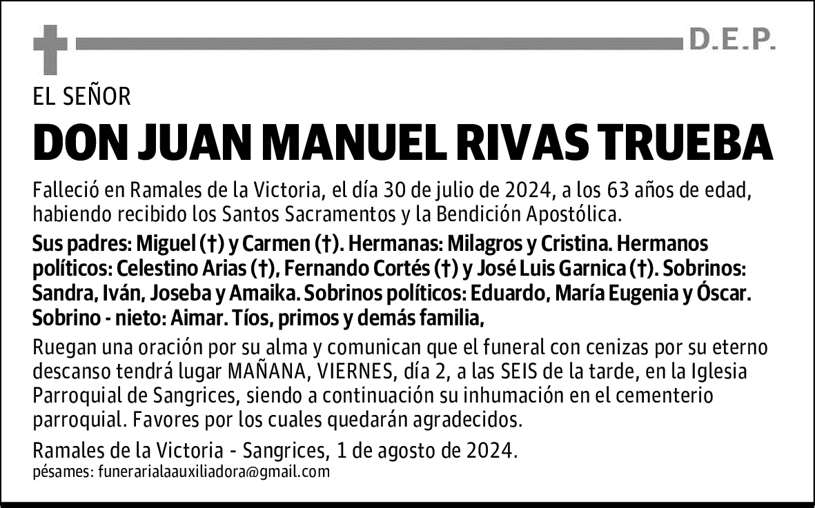 DON JUAN MANUEL RIVAS TRUEBA