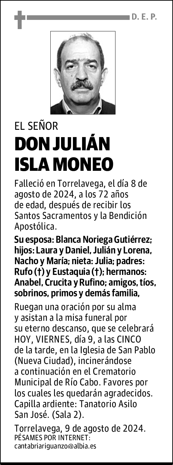 DON JULIÁN ISLA MONEO