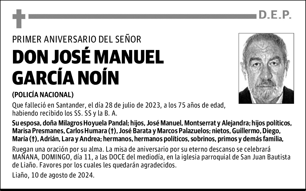 DON JOSÉ MANUEL GARCÍA NOÍN