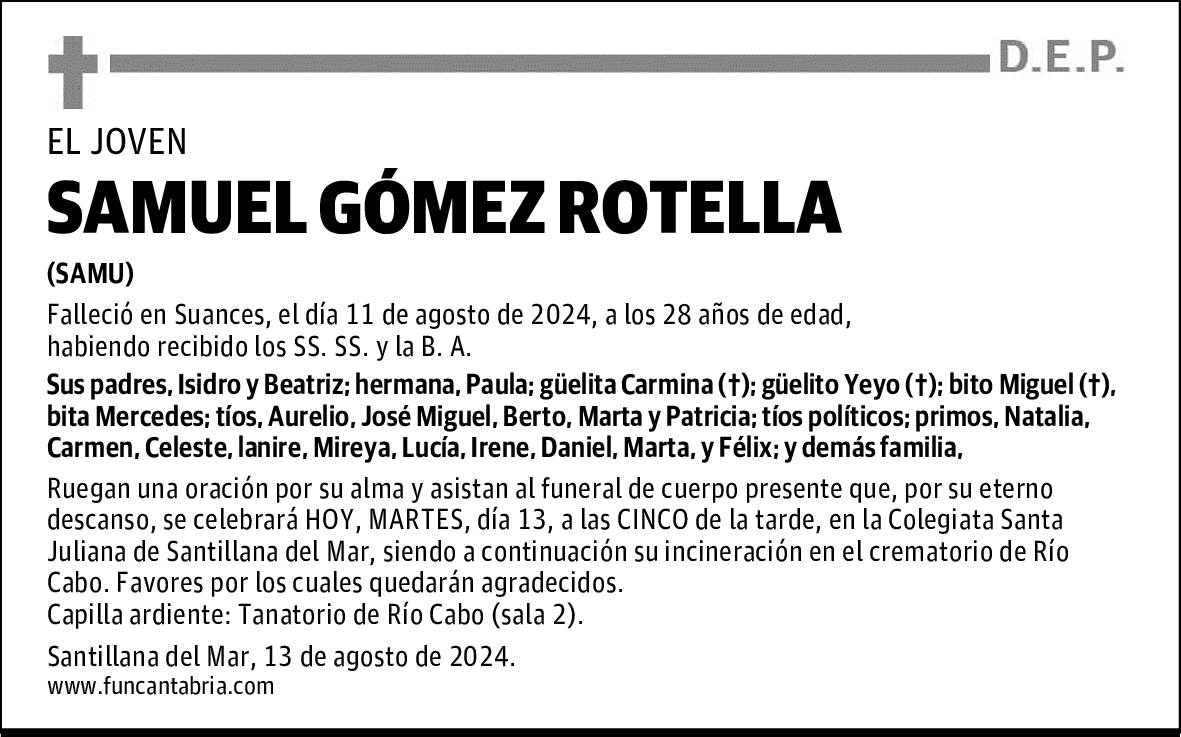SAMUEL GÓMEZ ROTELLA