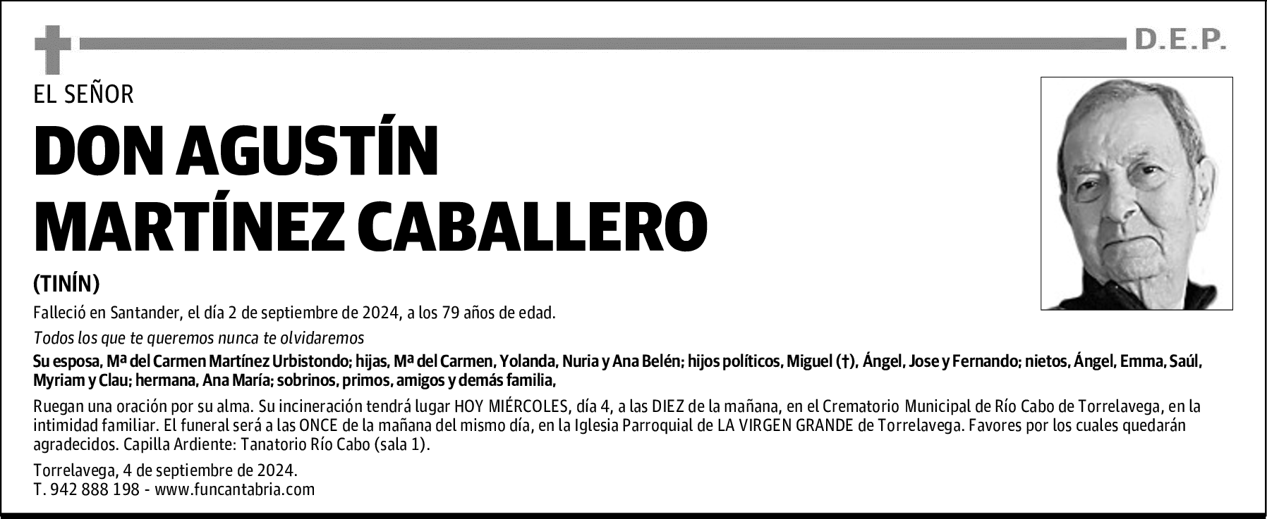 DON AGUSTÍN MARTÍNEZ CABALLERO